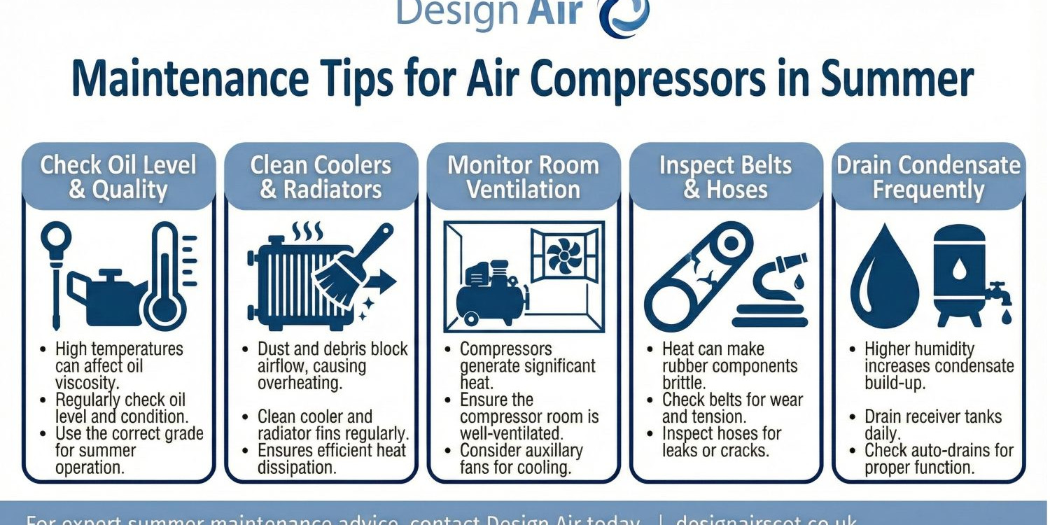Maintenance Tips for Air Compressors in Summer