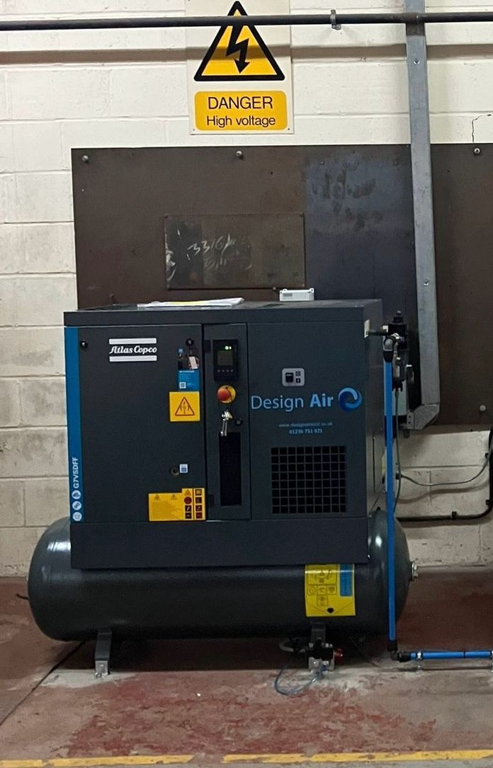 Upgrading to Compact, Energy-Efficient Air with the Atlas Copco G7VSDFF